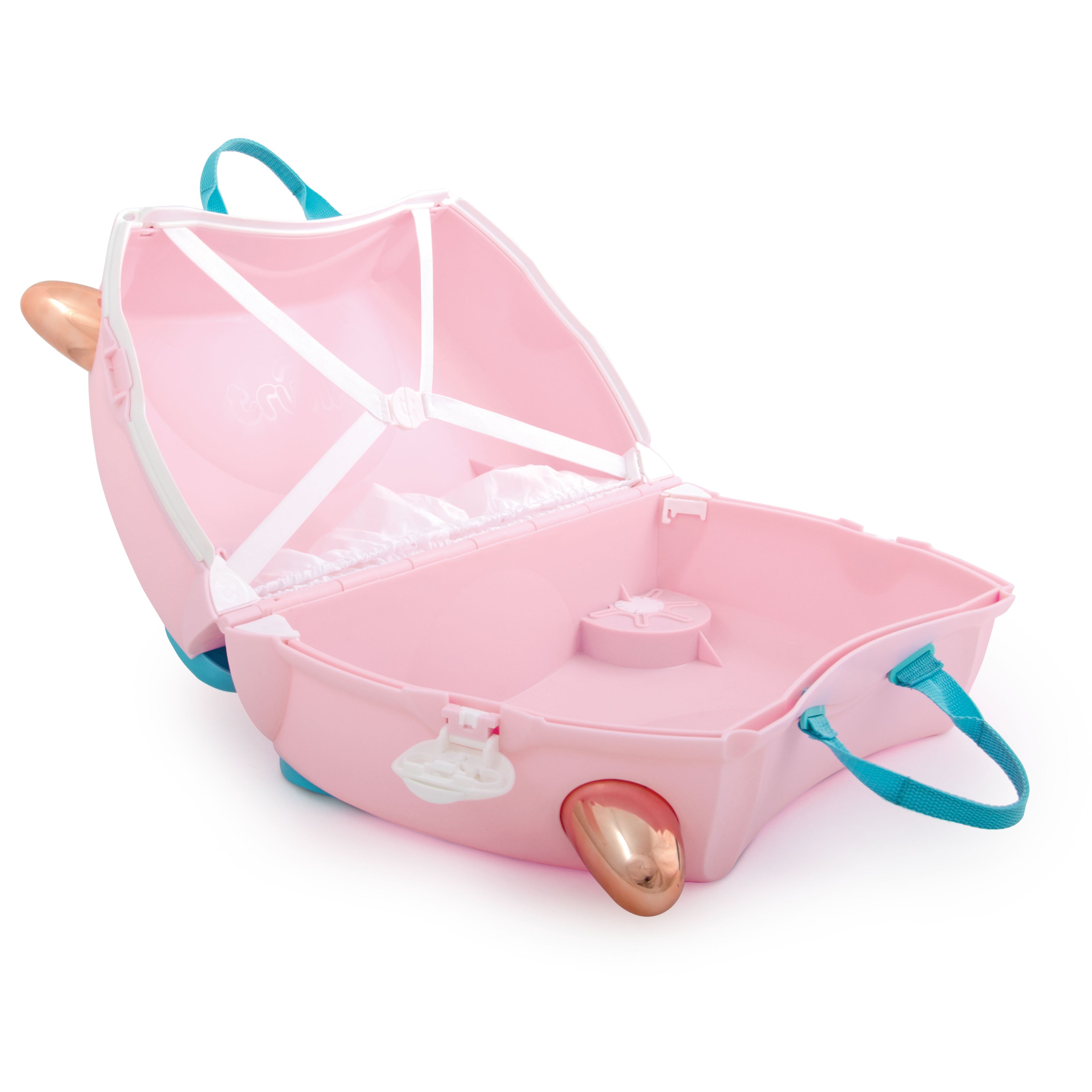 Trunkie - Flossie Flamingo Ride on Luggage-1