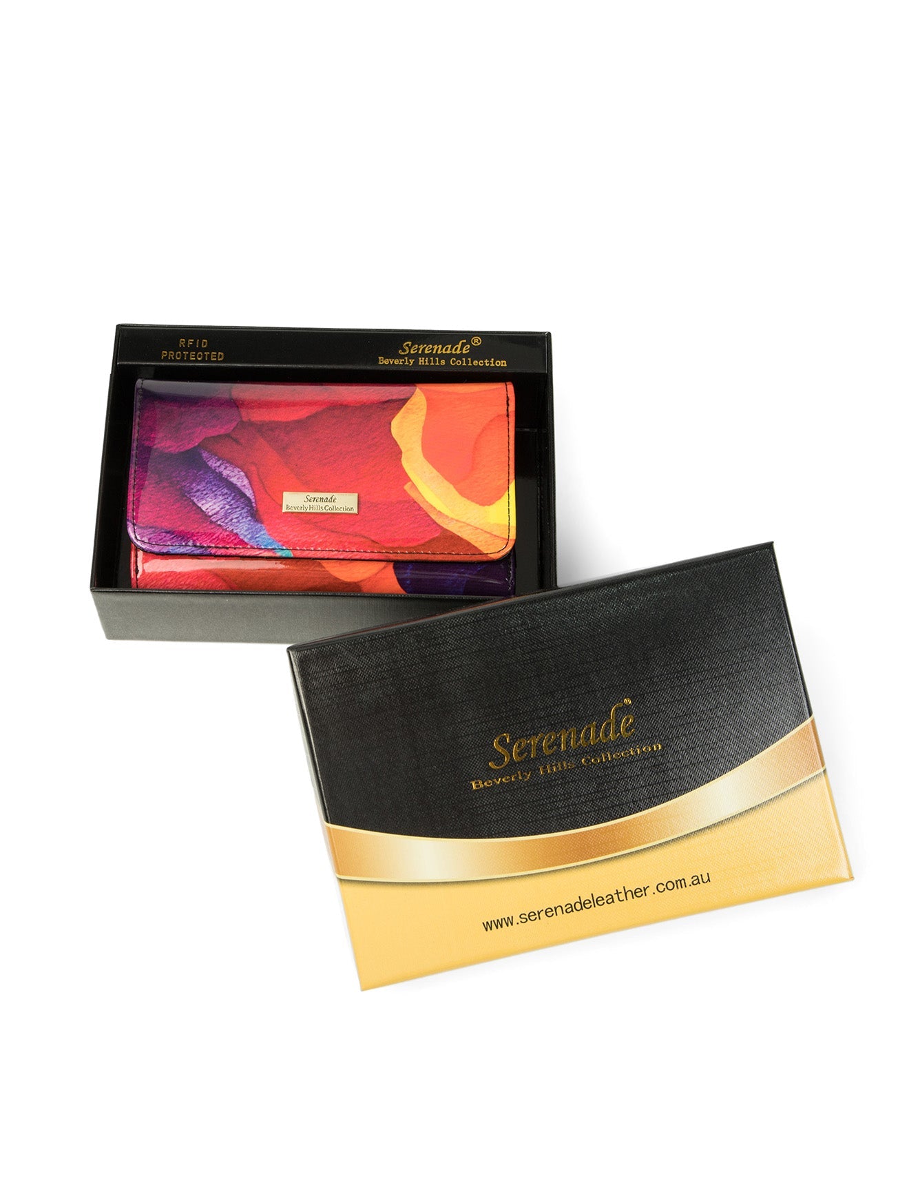 Serenade - WSN7502 Blaze Medium Patent Wallet - Multi-7