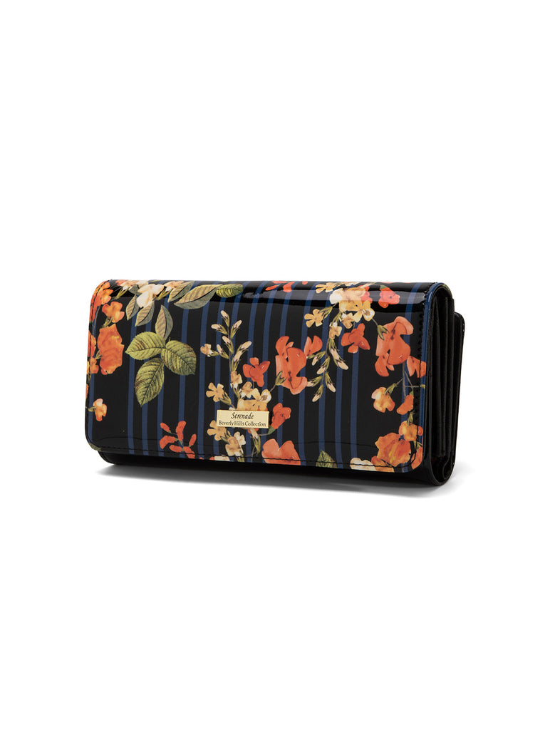 Serenade - WSN9101 Bryony Large RFID patent Leather Wallet --3