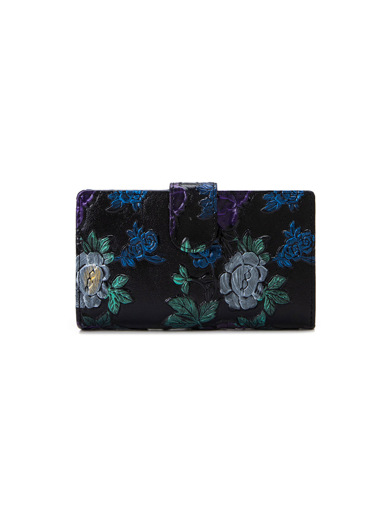 Serenade - Vincent Medium RFID Hand Painted Wallet - Floral-2