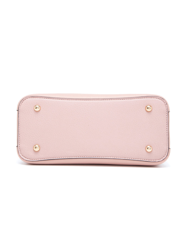 Miss Serenade - Molly XB-2330 Vegan Leather handbag - Pink-6