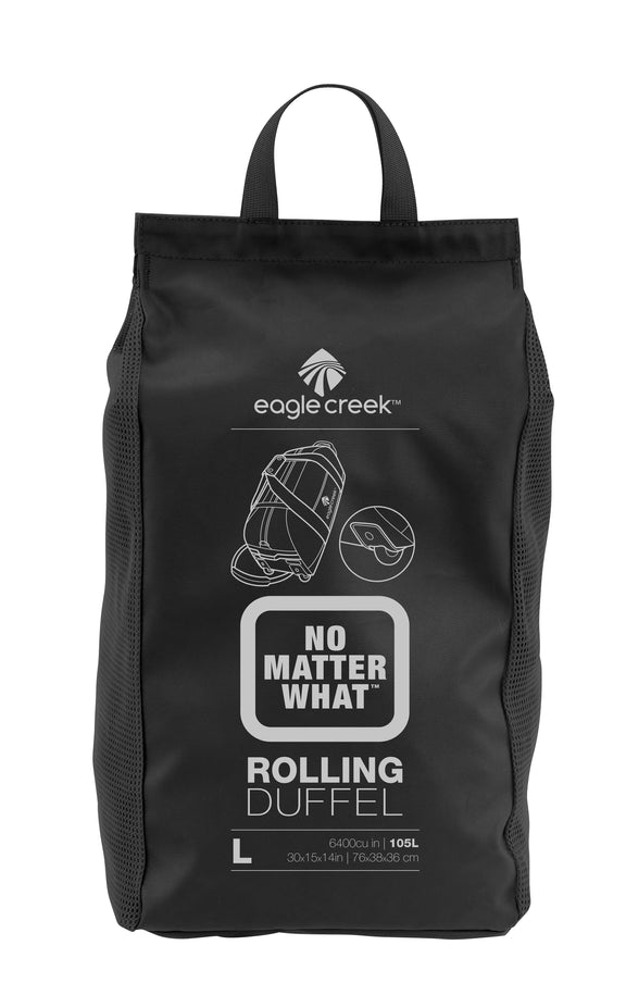 Eagle Creek - No Matter What Rolling Duffel L - Black-3