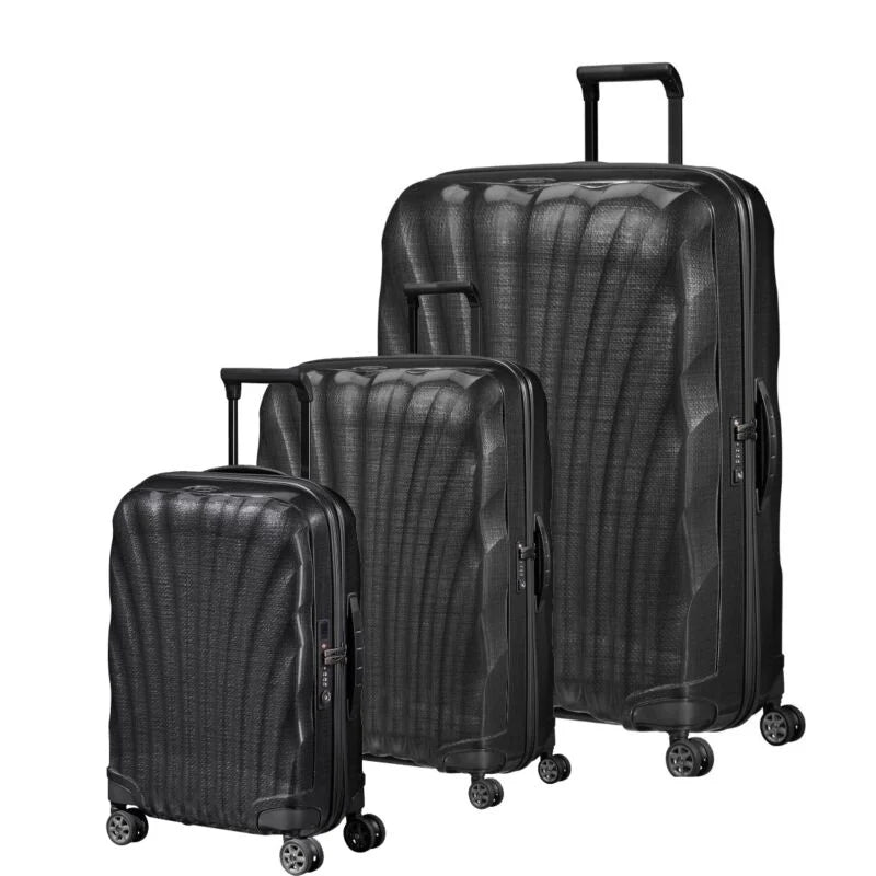 Samsonite - C-Lite Set of 3 Suitcases 55-75-81cm - Black