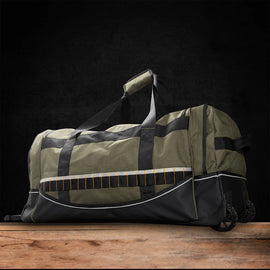Rugged Xtreme - FIFO XL 110L Transit Wheel bag- Olive/Black - 0