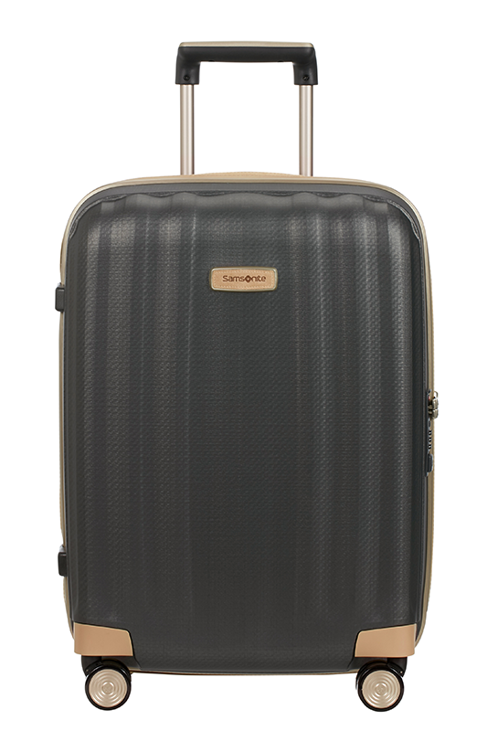 Samsonite - Lite Cube Prime 55cm Small 4 Wheel Hard Suitcase - Matt Graphite - 0