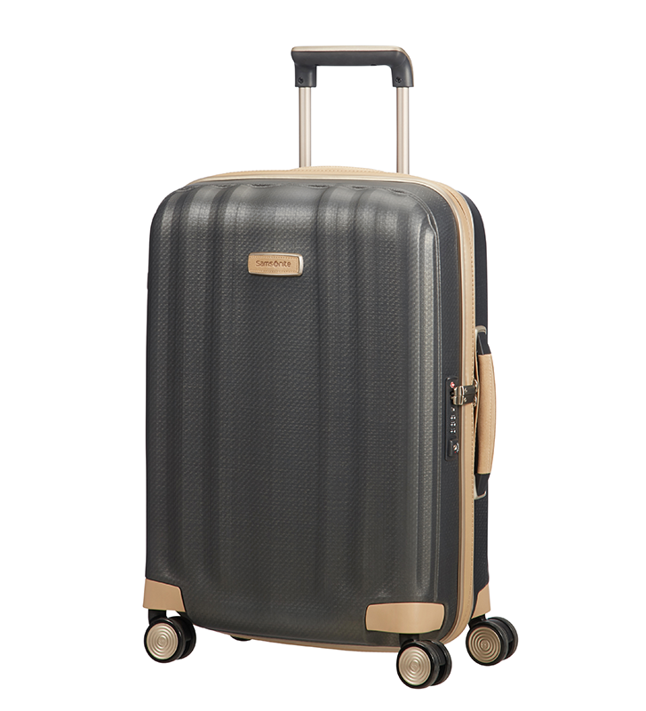 Samsonite - Lite Cube Prime 55cm Small 4 Wheel Hard Suitcase - Matt Graphite-1