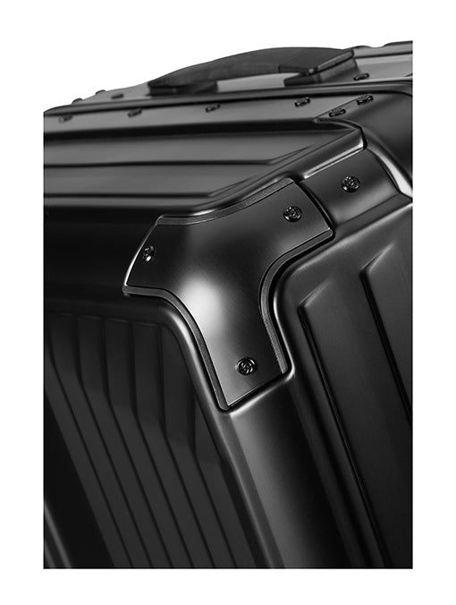Samsonite - Lite Box ALU 69cm Medium 4 Wheel Hard Suitcase - Black-12