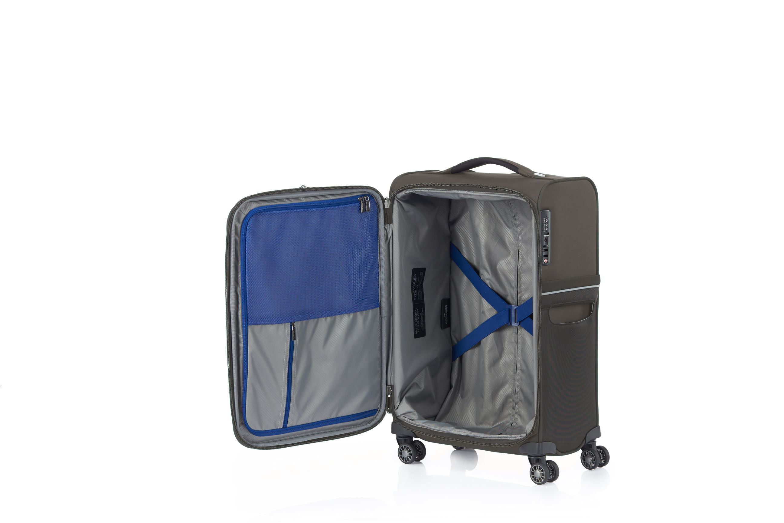 Samsonite - 73HR 55cm Small Suitcase - Platinum Grey-7