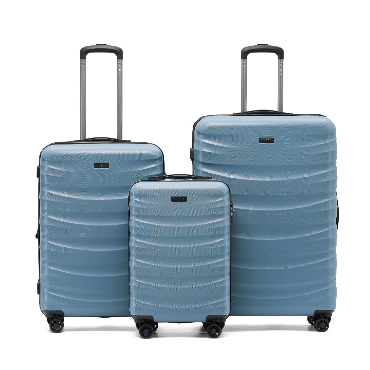 Tosca - Intersteller set of 3 suitcases - Blue - 0