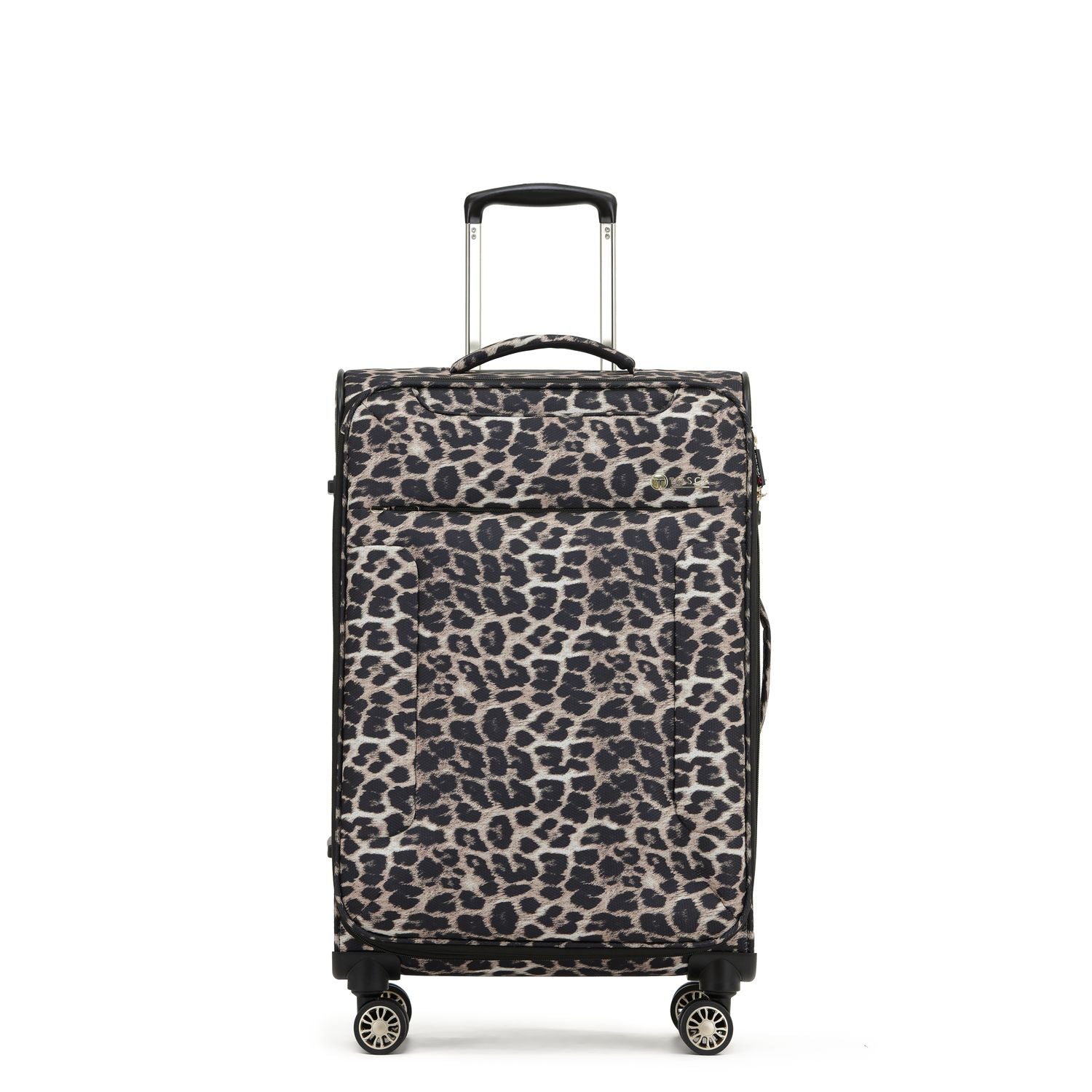 Tosca - So Lite 3.0 25in Medium 4 Wheel Soft Suitcase - Leopard