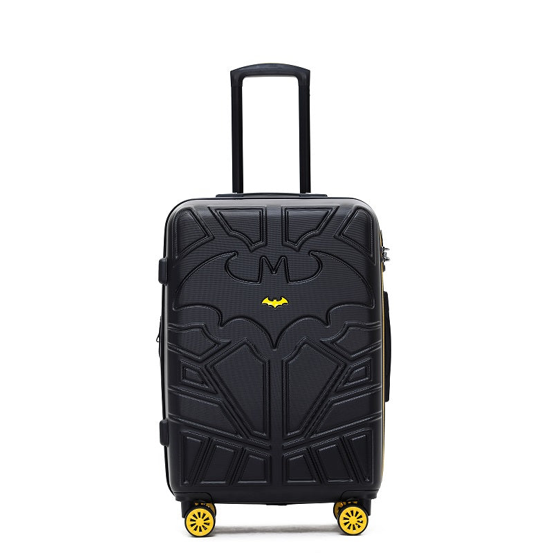 Batman - 24in Medium 4 Wheel Hard Suitcase - Black-1