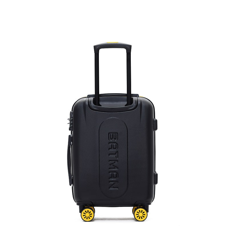Batman - 19in Small 4 Wheel Hard Suitcase - Black - 0