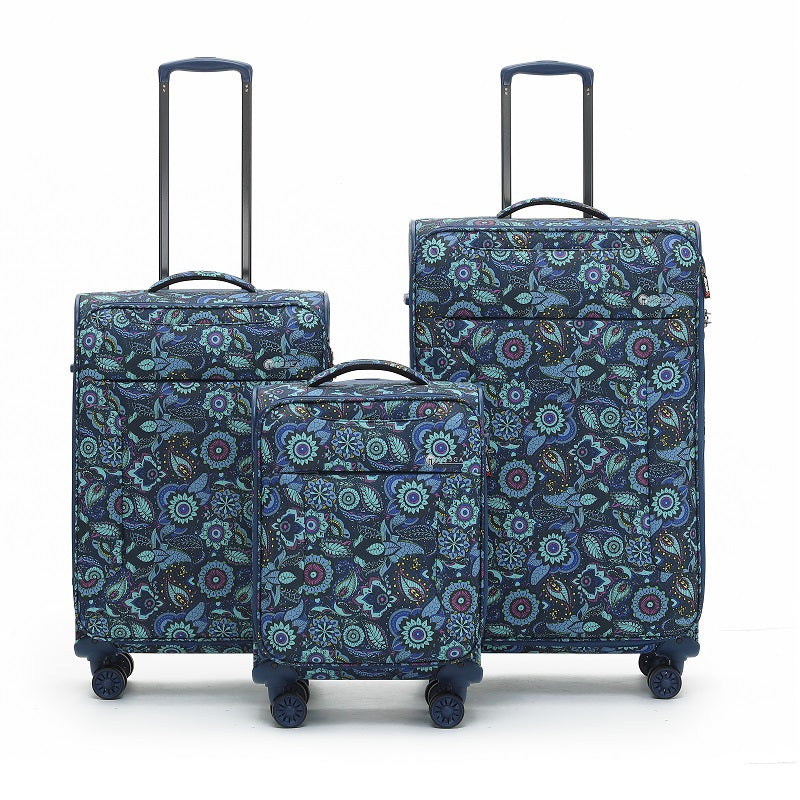Tosca - So Lite 3.0 Set of 3 Suitcases 19in/25in/29in - Paisley-1