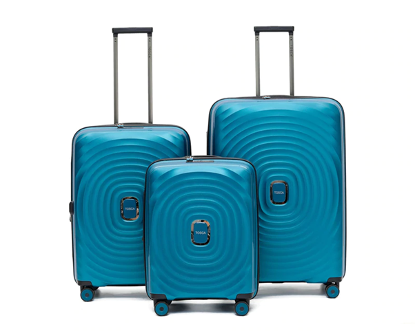 Tosca - Eclipse SET of 3 suitcases - Blue-1