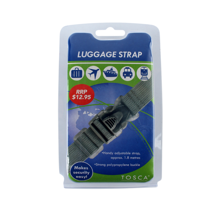 Tosca - TCA025-C Luggage Strap - Grey