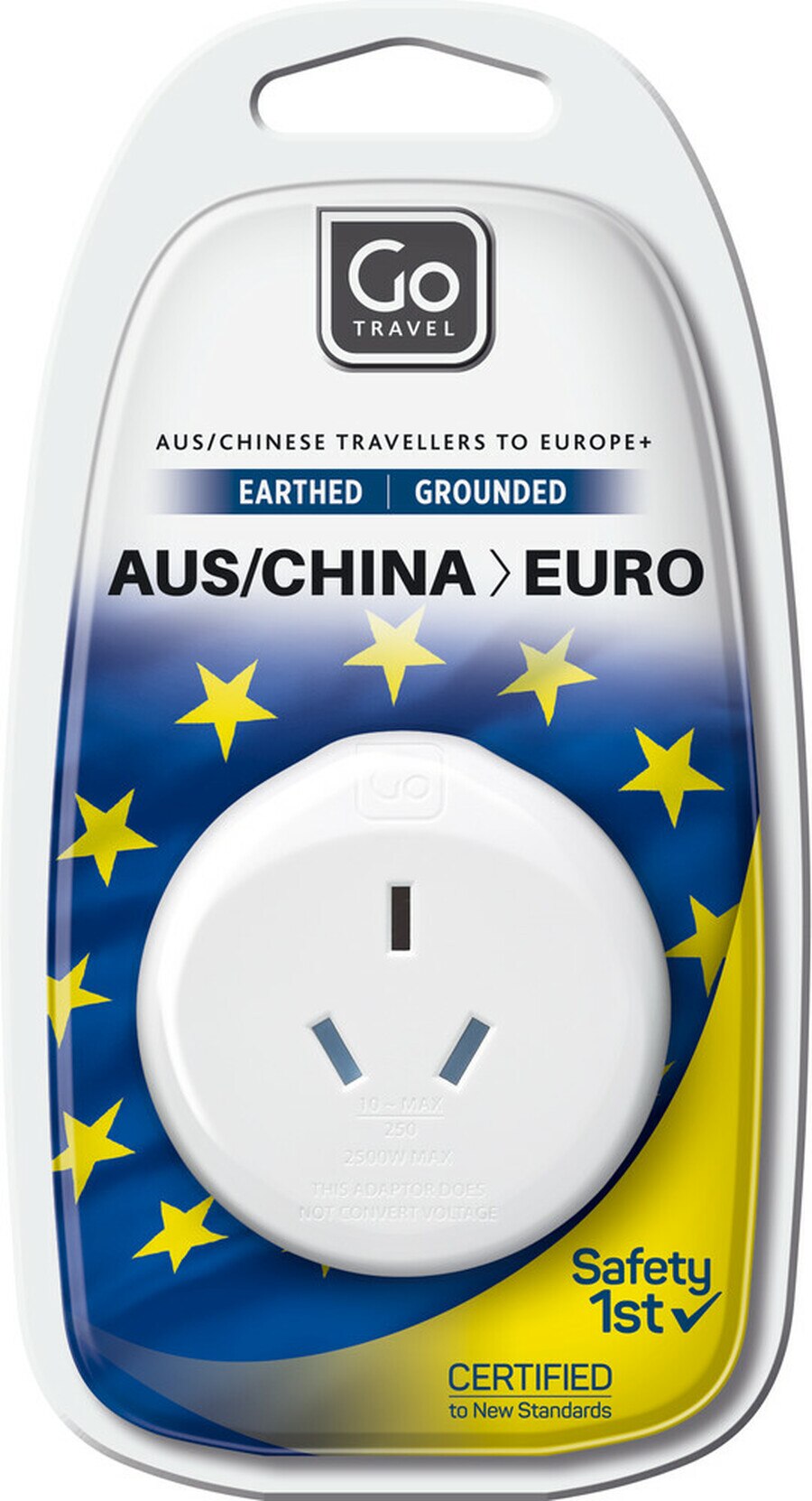 Go Travel 561 Aus/China/Euro Adaptor - 0
