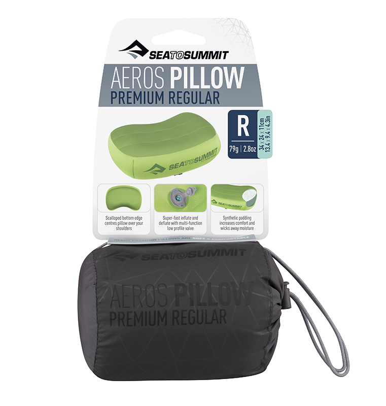 Sea to Summit - Aeros Premium Pillow Regular - Grey