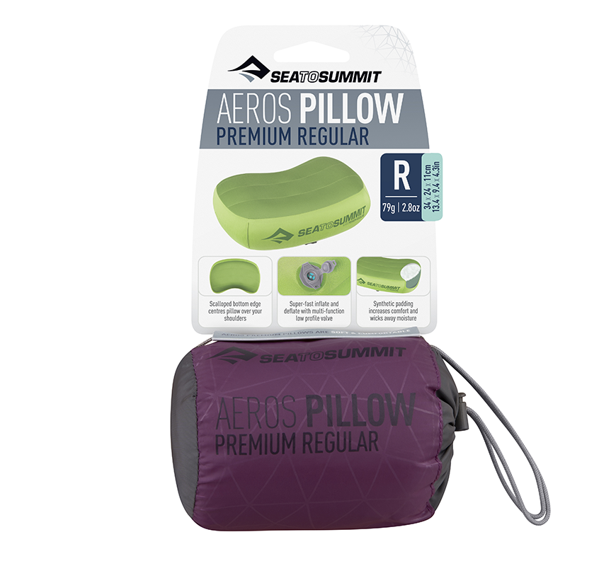 Sea to Summit - Aeros Premium Pillow Regular - Magenta-1