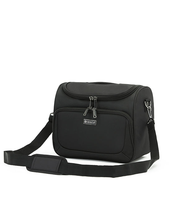Tosca TCA607 Oakmont Beauty Case Black – Bags To Go