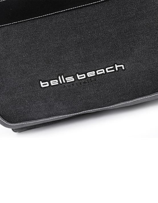 Bells Beach - WK04 Canvas Messenger Bag - Black-2