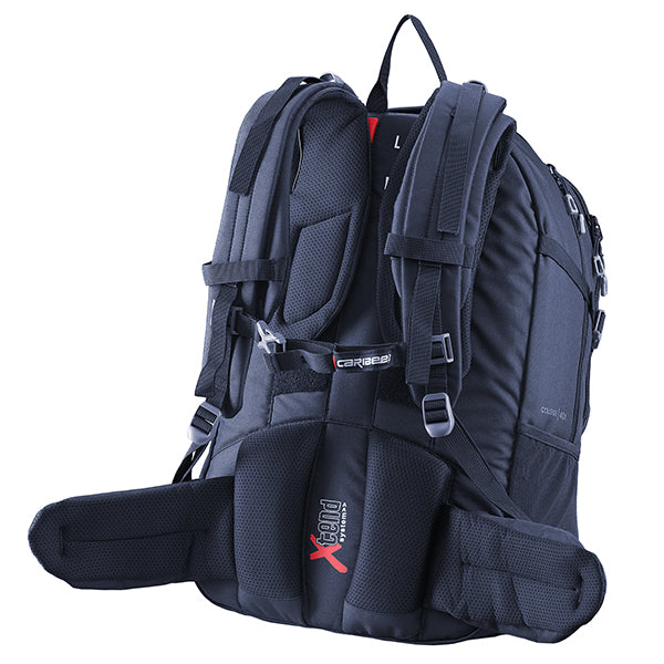 Caribee College 40L X-Trend Backpack - Navy - 0