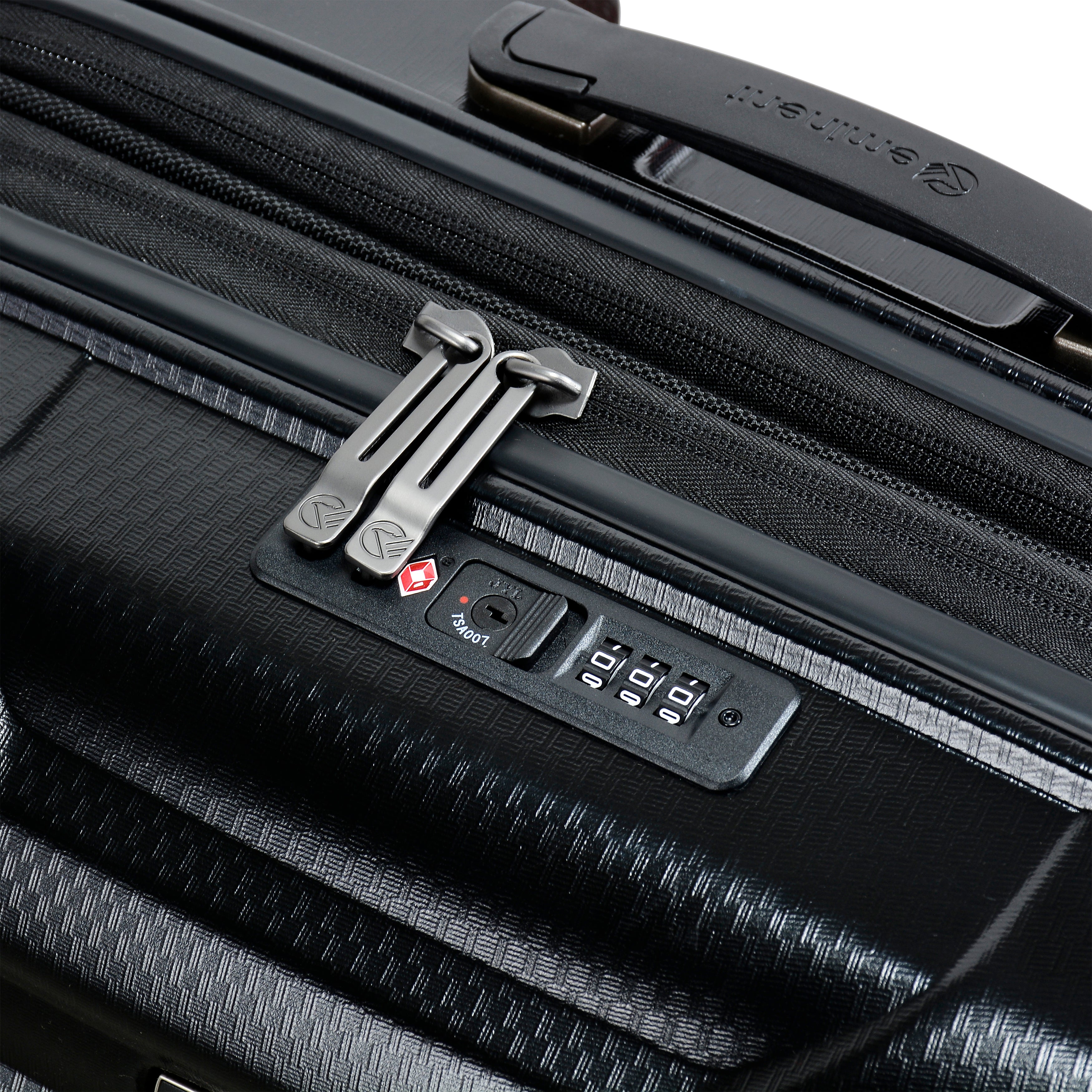 Eminent - KH93 28in Large TPO Suitcase - Black-11
