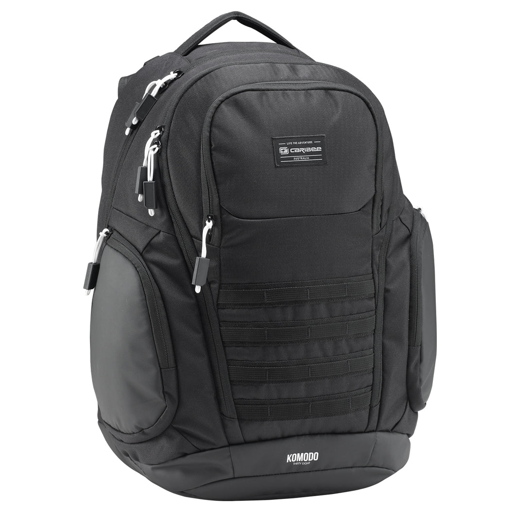 Caribee - Komodo 42L 17in Laptop Backpack - Black-1