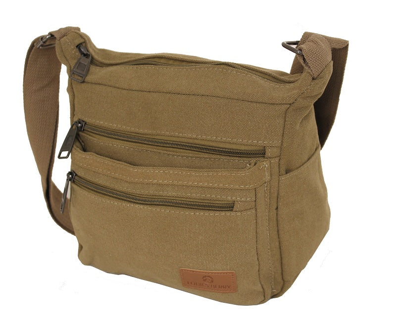 Louies Berry - LB003 Shoulder Bag - Khaki-1