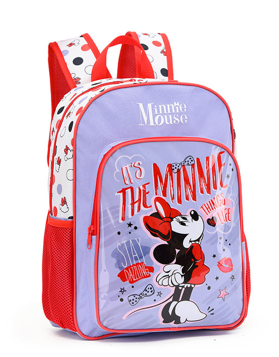 Disney - Minnie Mouse DIS191 16in Backpack - Purple-1