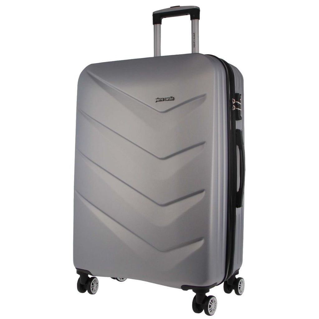 Pierre Cardin - PC3249 Large Hard Suitcase - Silver
