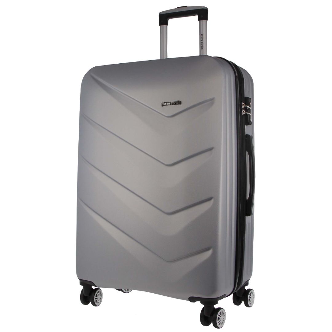 Pierre Cardin - PC3249 Medium Hard Suitcase - Silver
