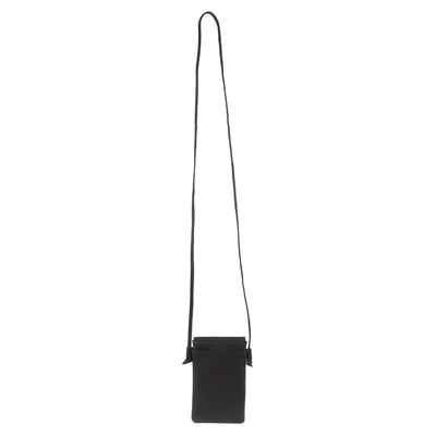 Pierre Cardin - PC3609 Cross Body leather phone pouch - Black - 0