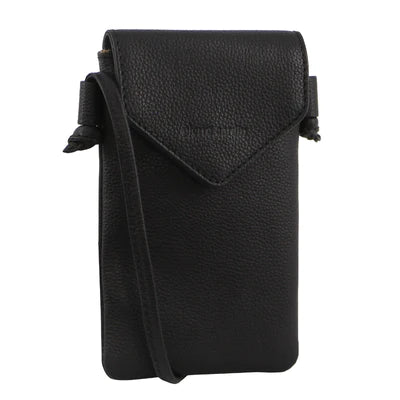 Pierre Cardin - PC3609 Cross Body leather phone pouch - Black