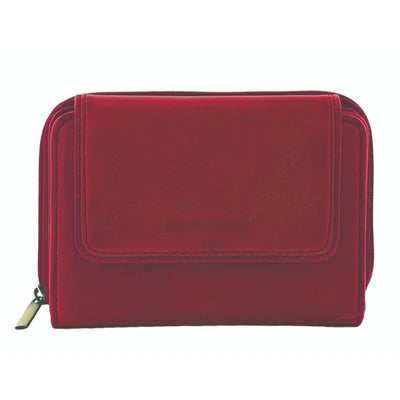 Pierre Cardin - PC3631 Leather Medium Wallet - Red