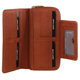 Pierre Cardin - PC3632 Large Zip Wallet - Cognac - 0