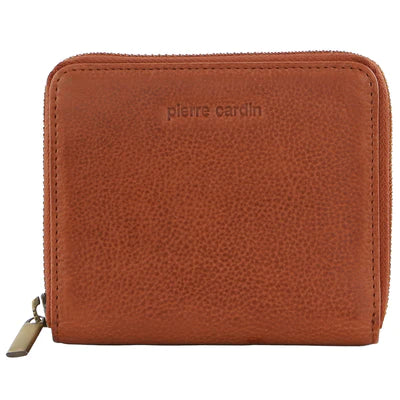 Pierre Cardin - PC3633 Small zip Wallet - Cognac-1
