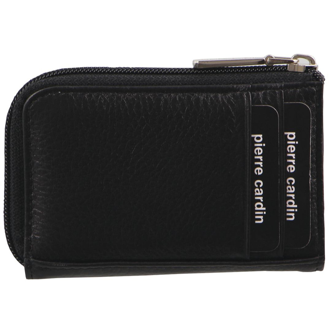 Pierre Cardin PC2756 Black Leather Key/Credit Card Holder-2