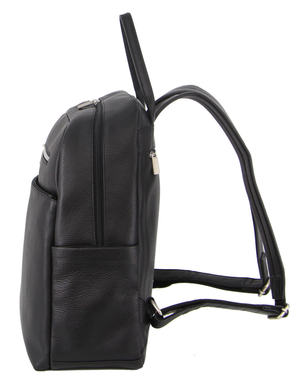 Pierre Cardin Leather Business Laptop Backpack PC3341 Black - 0