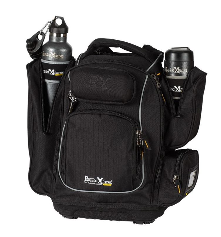 Rugged Xtremes - FIFO Transit Backpack - Black-4