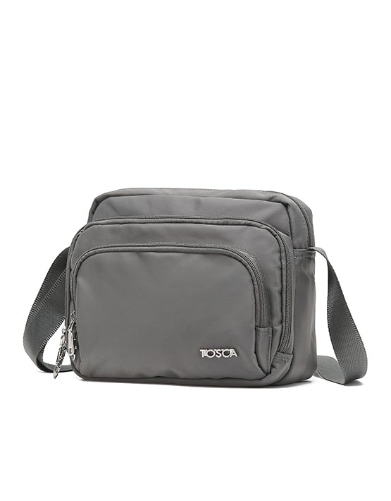 Tosca - TCA952 Anti Theft Shoulder bag - Khaki-1