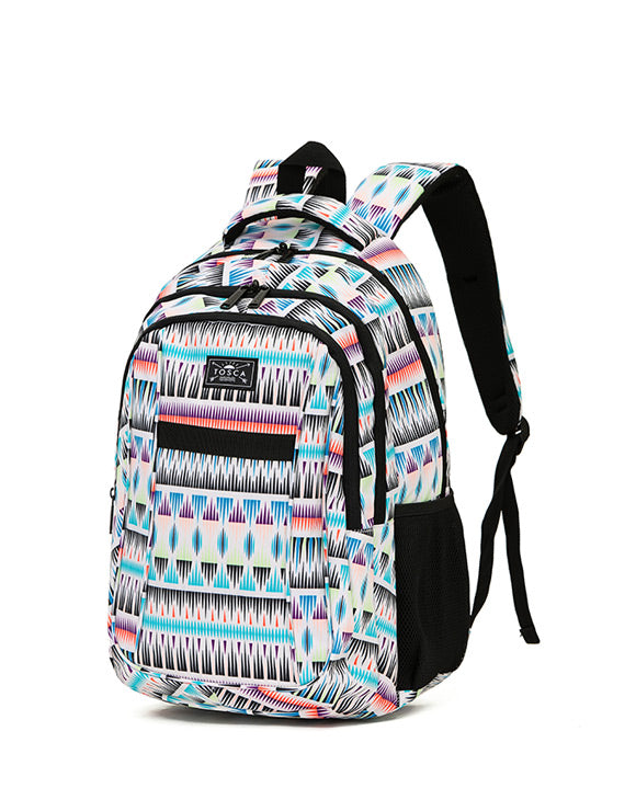 Tosca - TCA936 35L Backpack - Beige/Multi