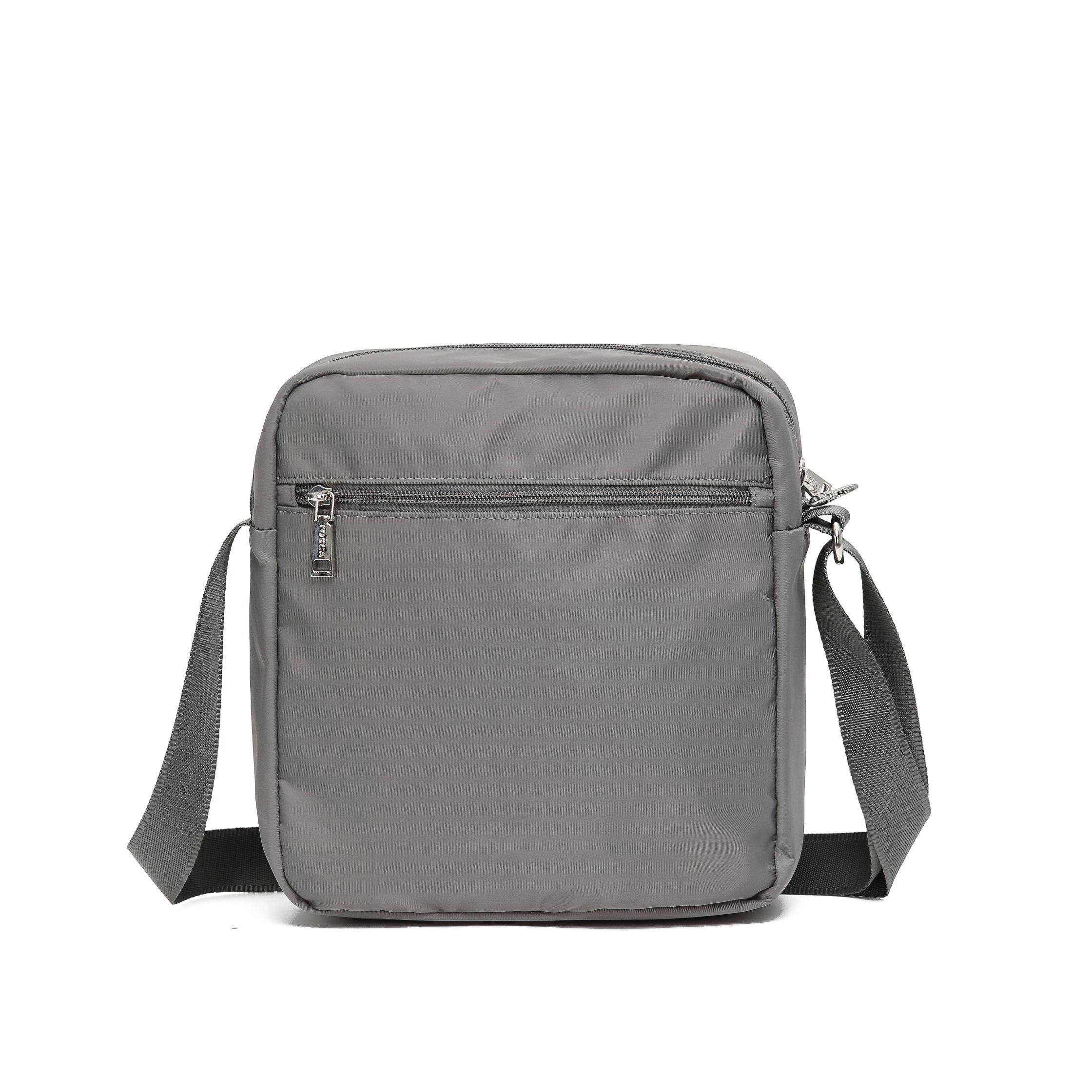 Tosca - TCA94 Anti Theft Square Shoulder bag - Khaki - 0