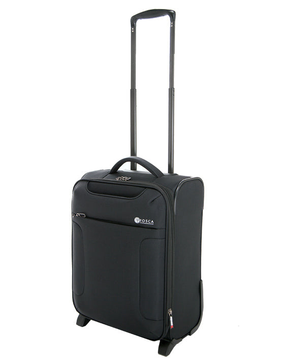 Tosca - So Lite 3.0 20in Small 2 Wheel Soft Suitcase - Black-1