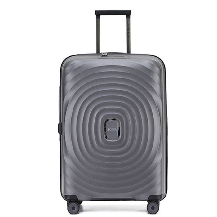 Tosca - Eclipse 25in Medium trolley case - Charcoal - 0