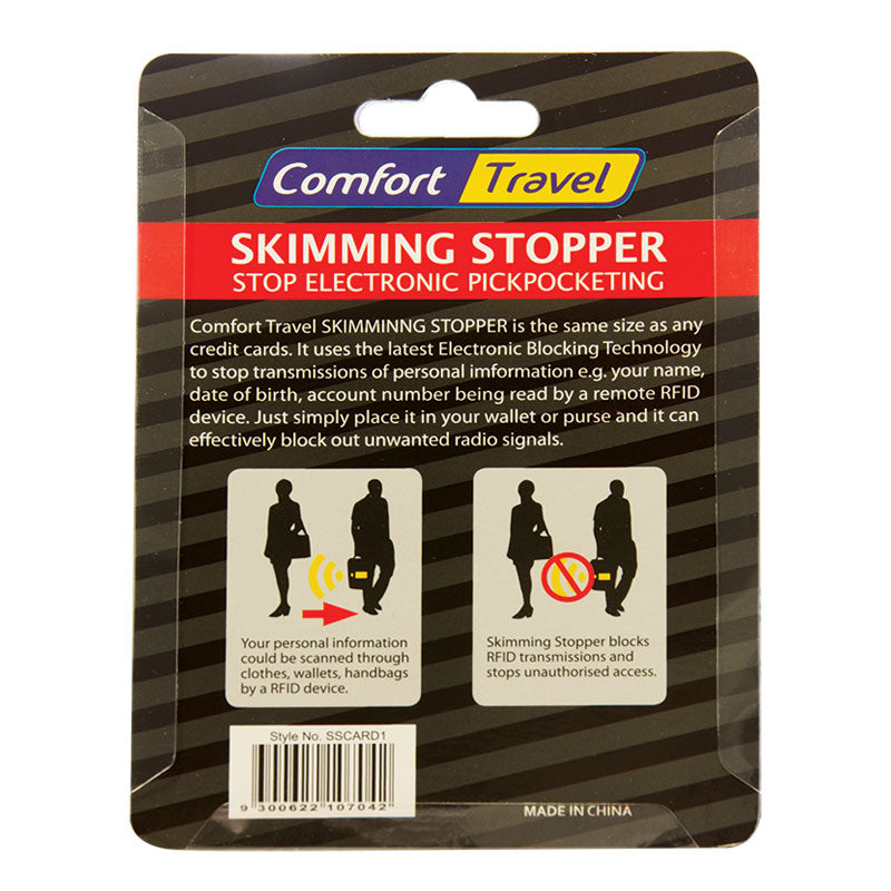 Comfort Travel - Skimming Stopper RFID Protection Card-2
