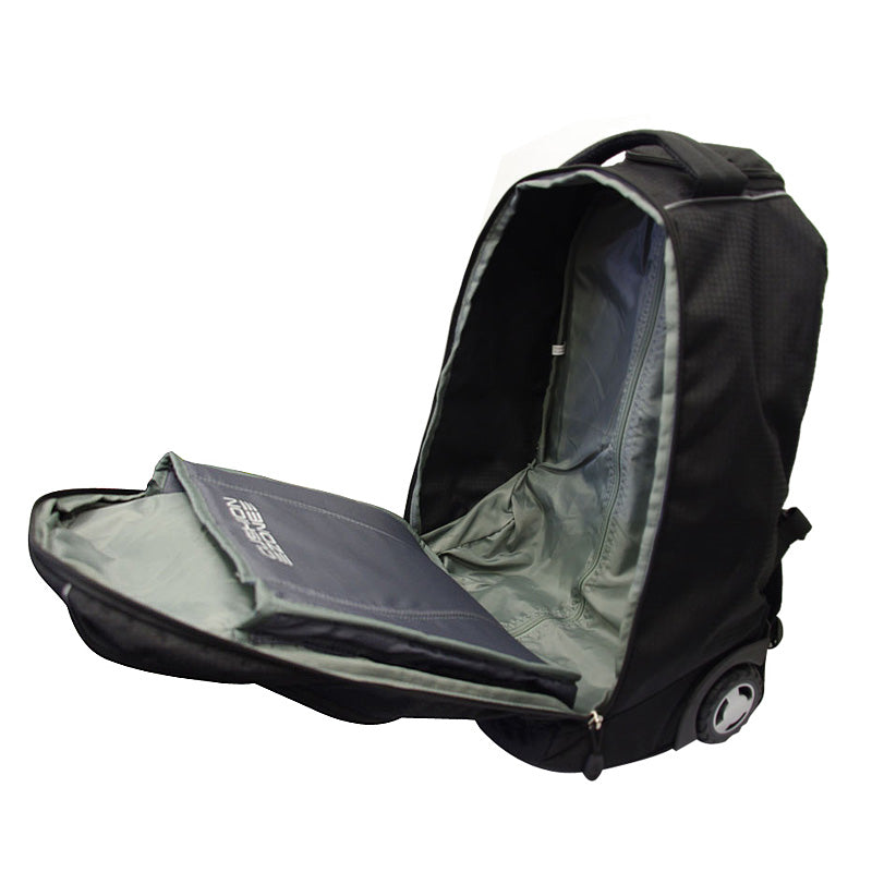 High Sierra - Freewheel 17inch Laptop Wheeled Carry-On Backpack - Black - 0
