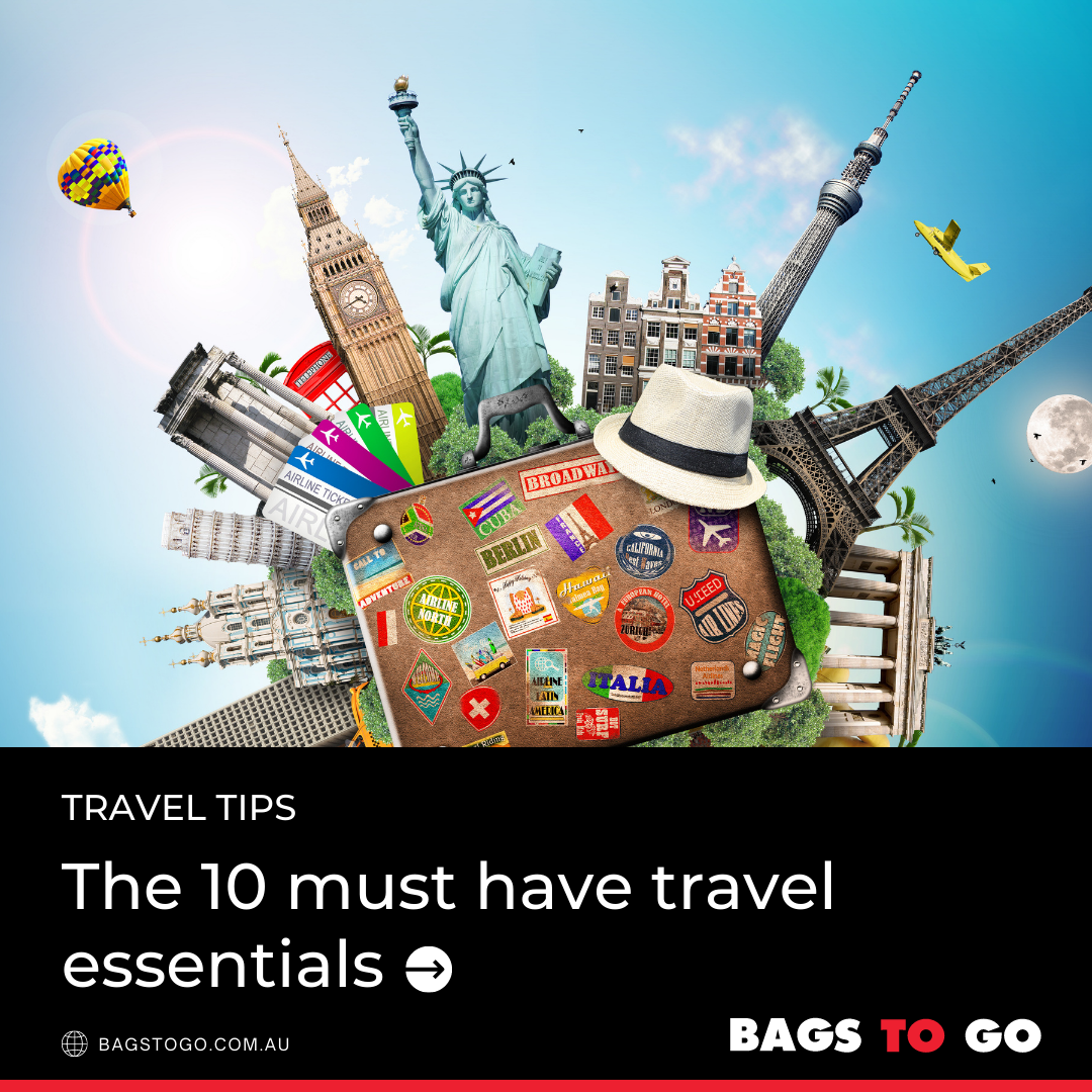 bags to go travel essentials