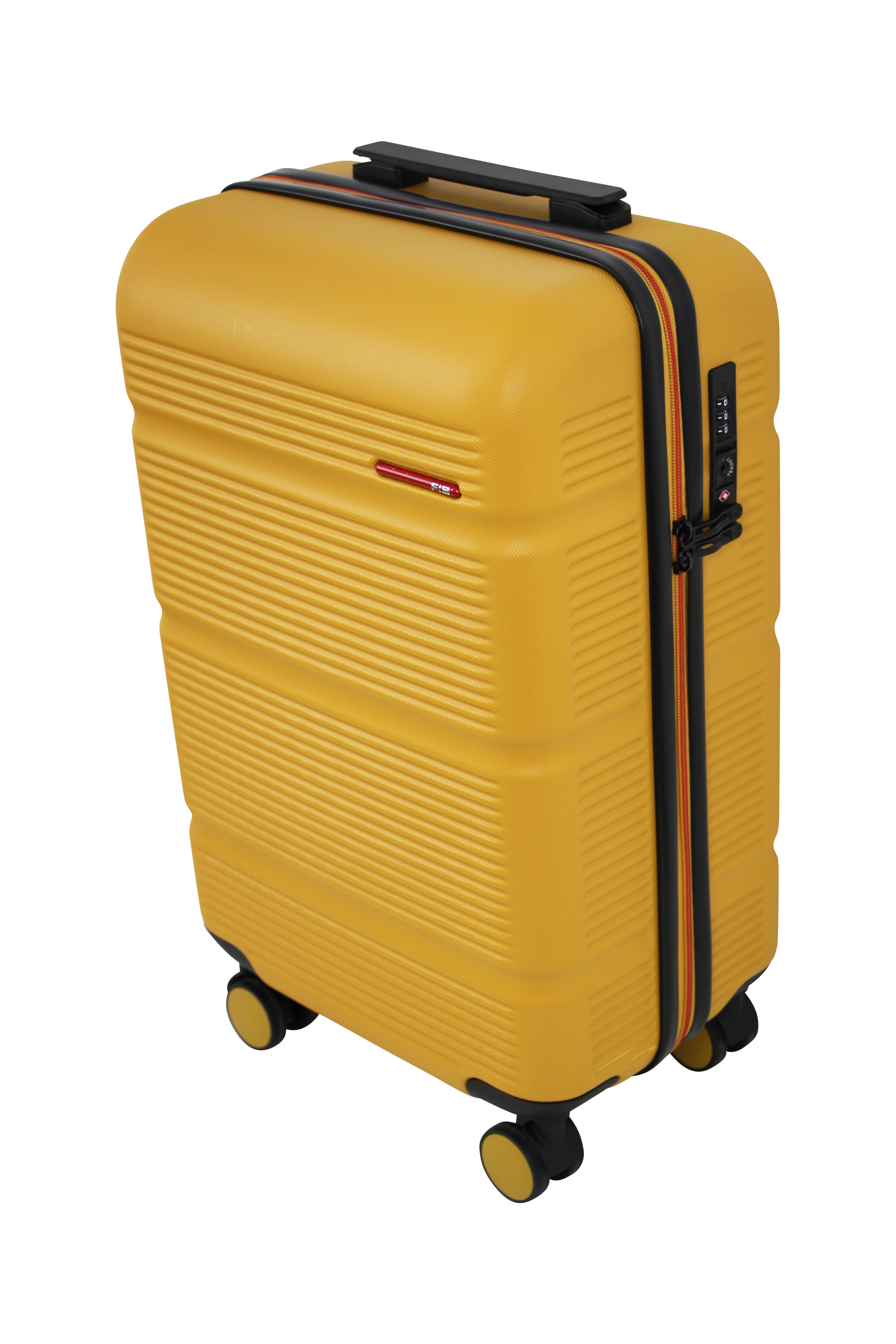 FIB - Flylite Medium 66cm Suitcase - Yellow-3
