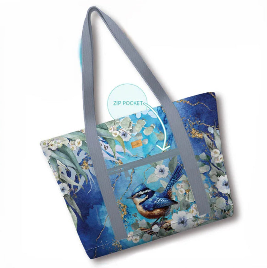 Large Tote Cooler Bag LTC04 - Cheeky Wren