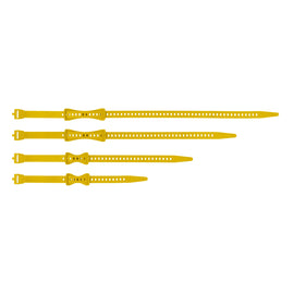 Sea To Summit - Stretch-Loc Strap Set - [4 Piece] Yellow